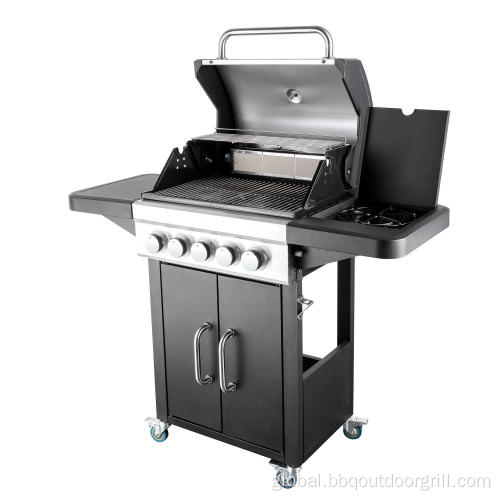 Portable Infrared Grill 4 Burner Stainless Steel Gas Grill Manufactory